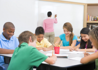 children making their activities