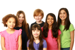 Children smiling